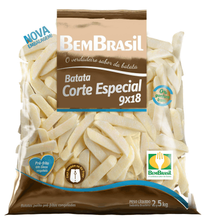 Batata Pré-Frita 9 Mm Tradicional 500g – Petiscos e Cia